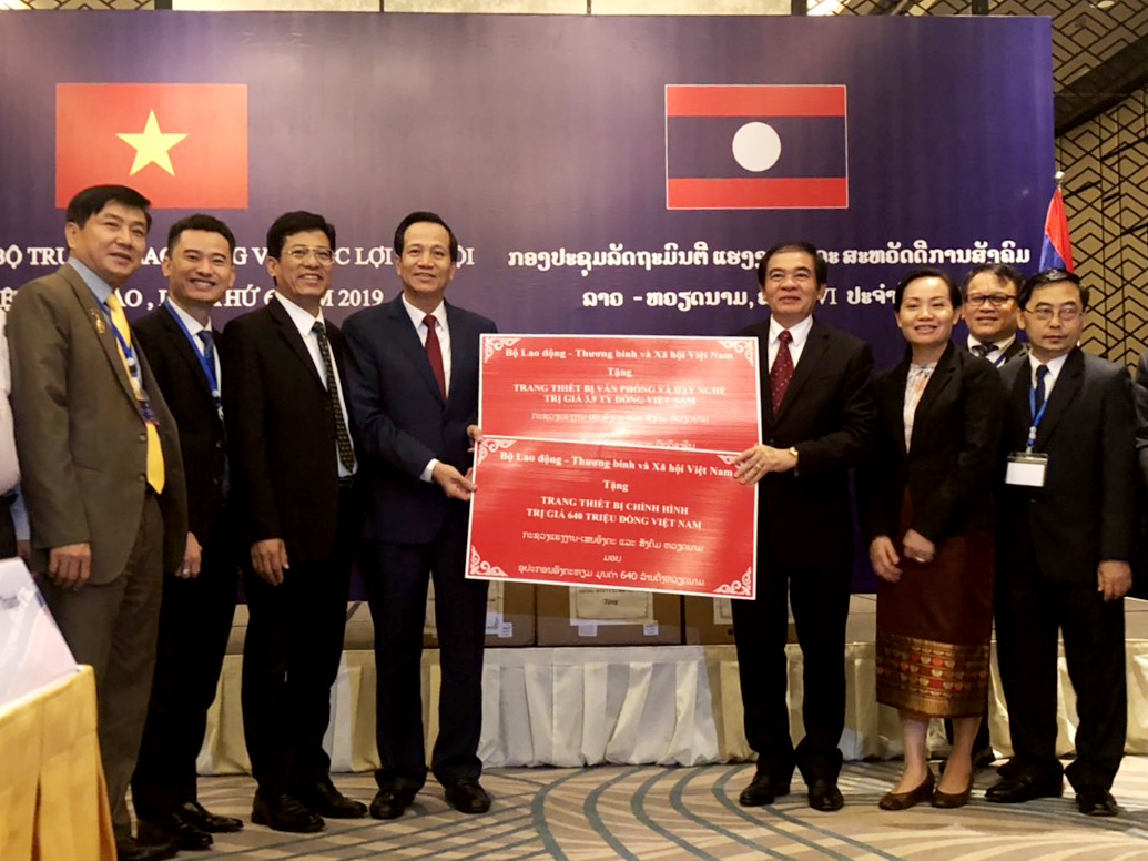 Hội nghị Bộ trưởng Lao động và Phúc lợi xã hội Việt Nam - Lào: Mở rộng thỏa thuận hợp tác nhiều lĩnh vực quan trọng
