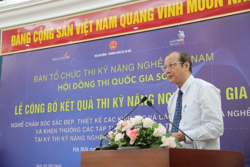 Ông Phan Sỹ Nghĩa – Chủ tịch Hội đồng thi Quốc gia số 3, Phó Chủ tịch Hiệp hội GDNN và nghề CTXH Việt Nam.