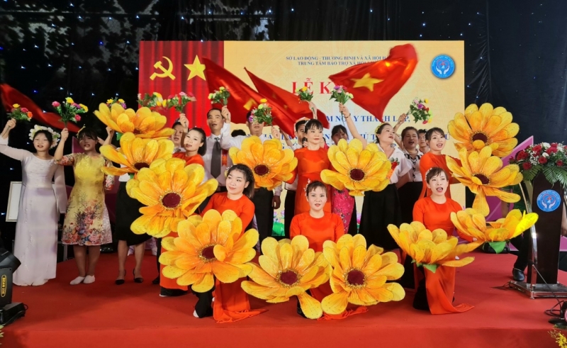 Một tiết mục văn nghệ tại chương trình.