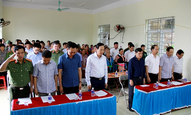 Bộ trưởng Đào Ngọc Dung: Liệt sĩ Thao Văn Súa là tấm gương hy sinh vì nước, vì dân   - Ảnh 2