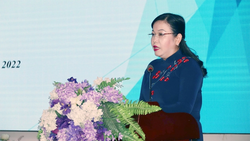 Bí thư tỉnh ủy tỉnh Thái Nguyên Nguyễn Thanh Hải phát biểu tại hội thảo