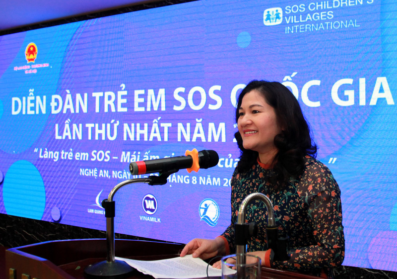 Diễn đàn trẻ em SOS quốc gia lần thứ I: Thảo luận 5 nhóm chủ đề chính - Ảnh 2 Diễn đàn trẻ em SOS quốc gia lần thứ I: Thảo luận 5 nhóm chủ đề chính - Ảnh 2