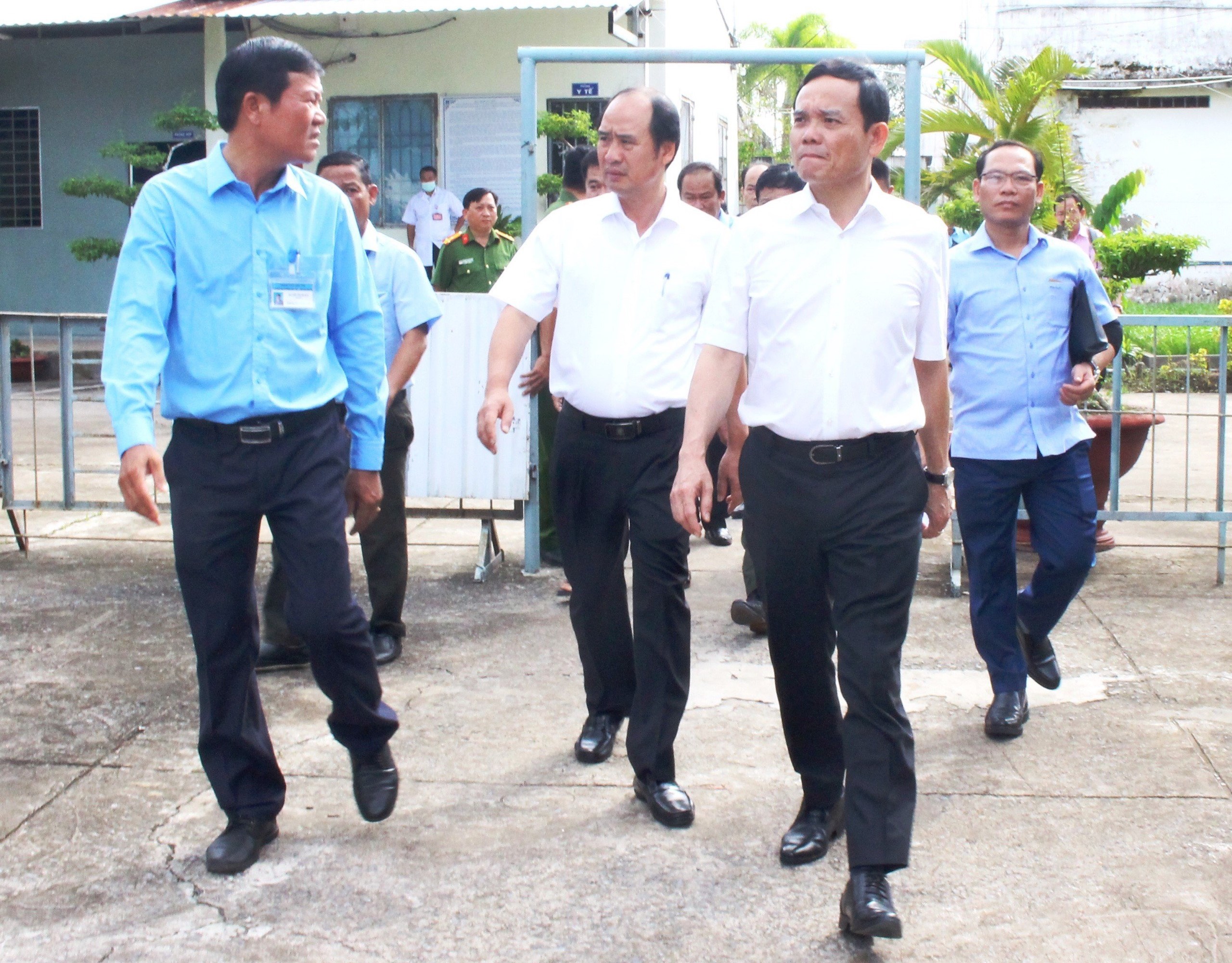 Phó Thủ tướng Trần Lưu Quang tiếp tục khảo sát tình hình điều trị cai nghiện ma túy tại Thành phố Cần Thơ và tỉnh Hậu Giang