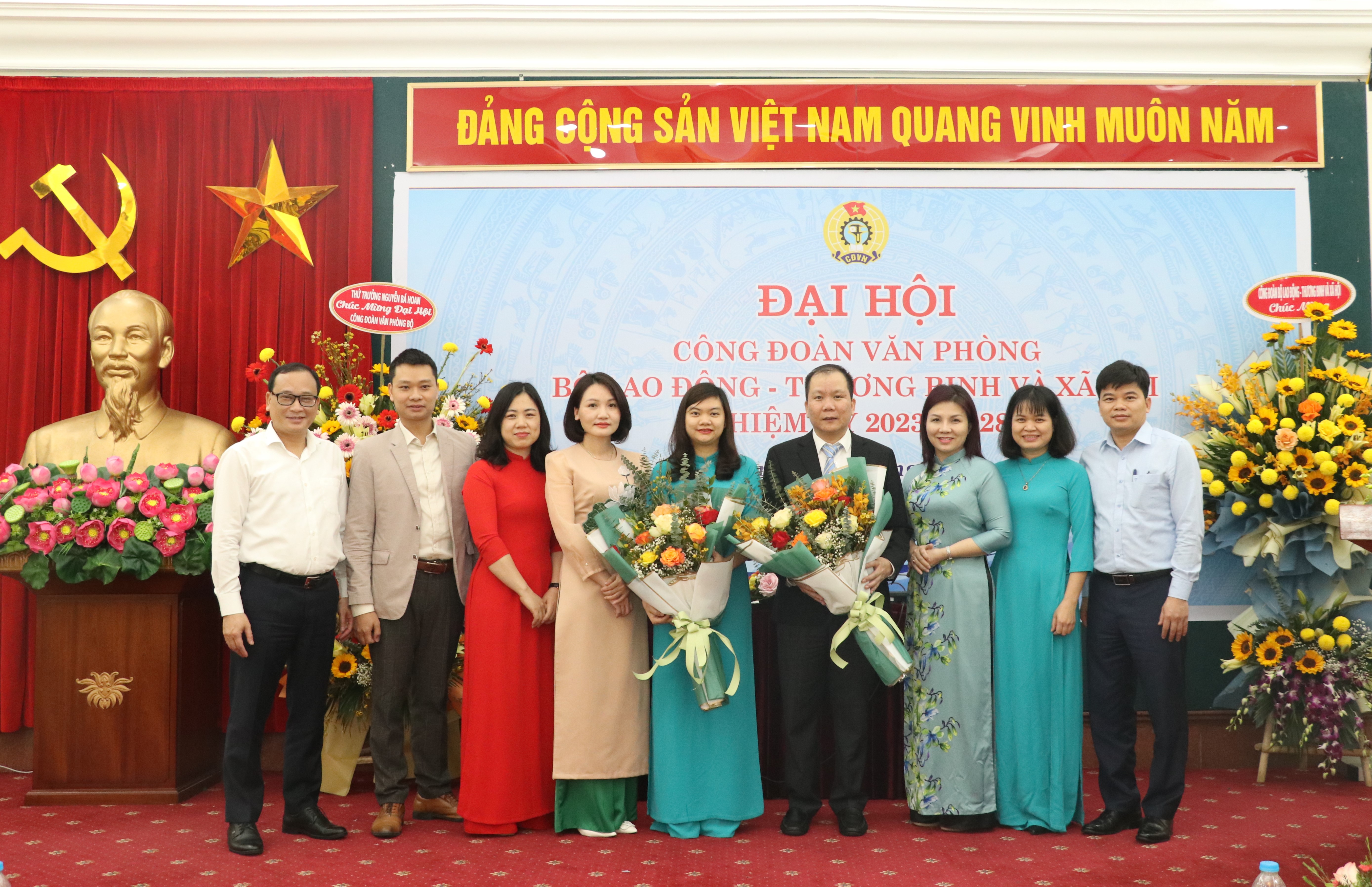 Công đoàn Văn phòng Bộ tổ chức thành công Đại hội Công đoàn nhiệm kỳ 2023 - 2028