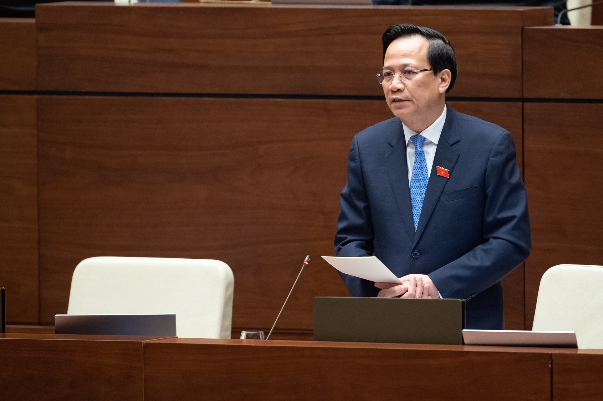 Bộ trưởng Đào Ngọc Dung: Cần sửa đổi, bổ sung Luật Bảo hiểm xã hội theo hướng tăng quyền lợi cho người đóng