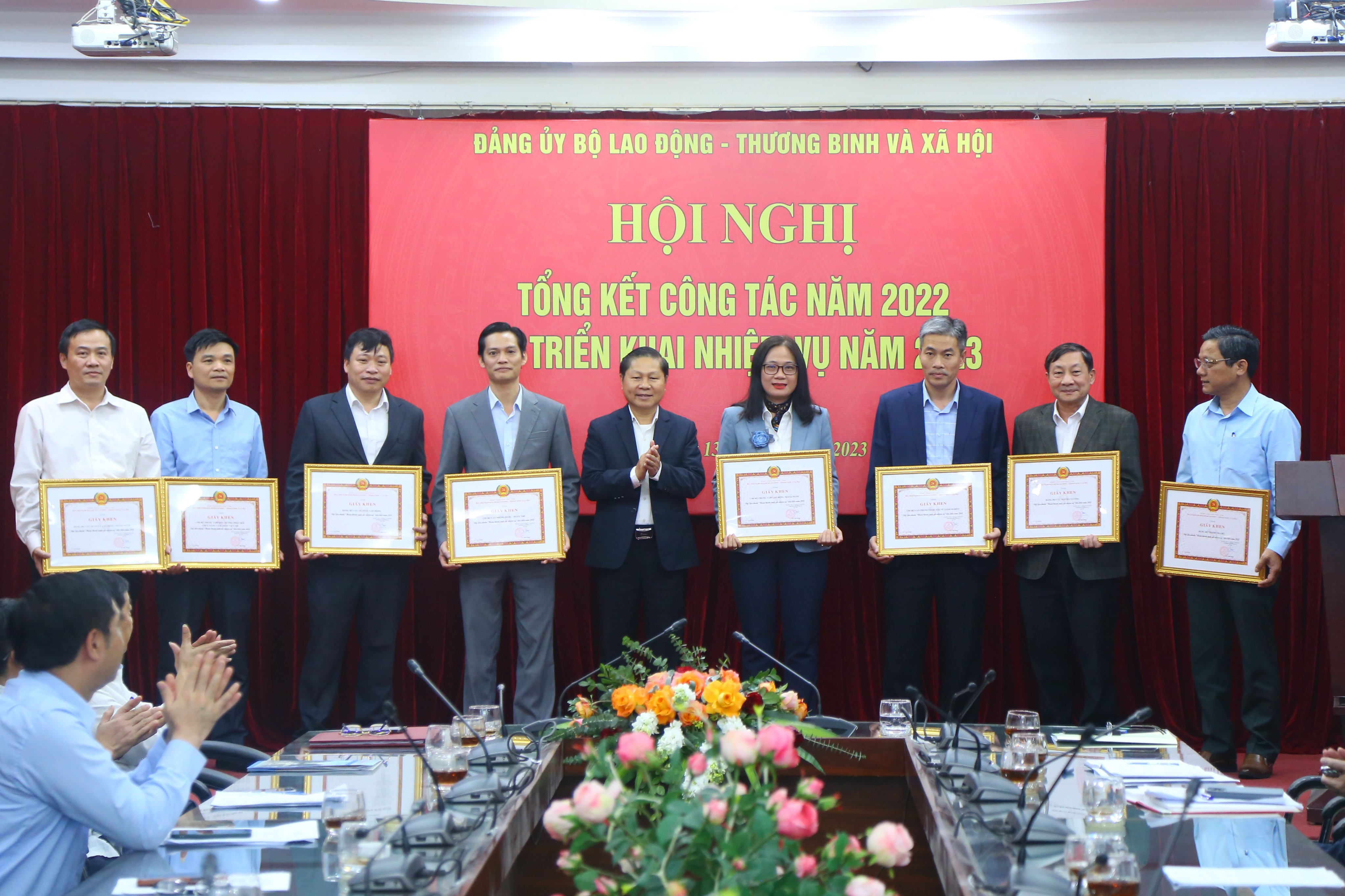 Đảng bộ Bộ LĐTBXH tổ chức Hội nghị tổng kết công tác năm 2022 và triển khai nhiệm vụ năm 2023