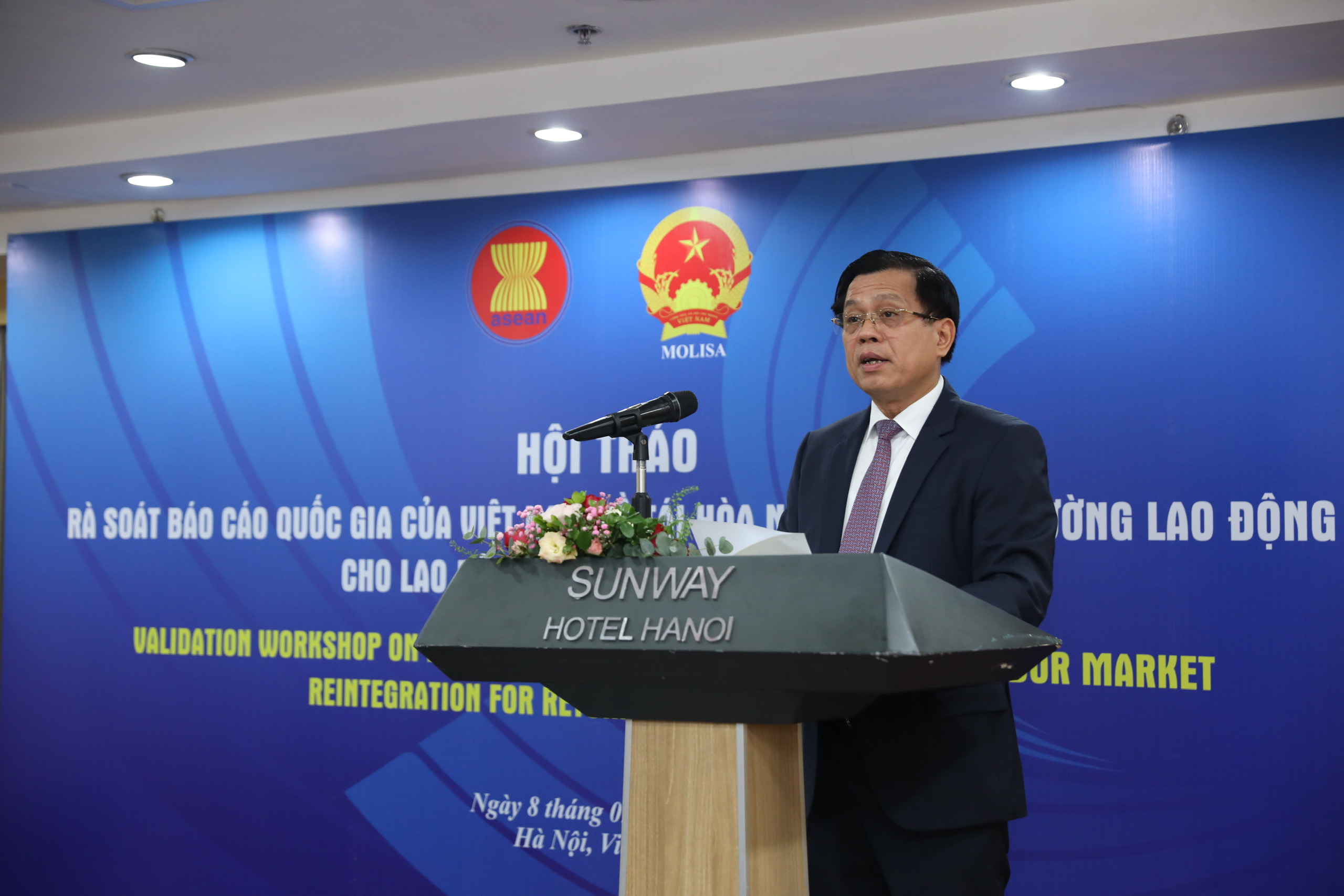 Hội thảo đánh giá kết quả nghiên cứu quốc gia của Việt Nam về Tái hòa nhập việc làm cho lao động di cư về nước trong khu vực ASEAN