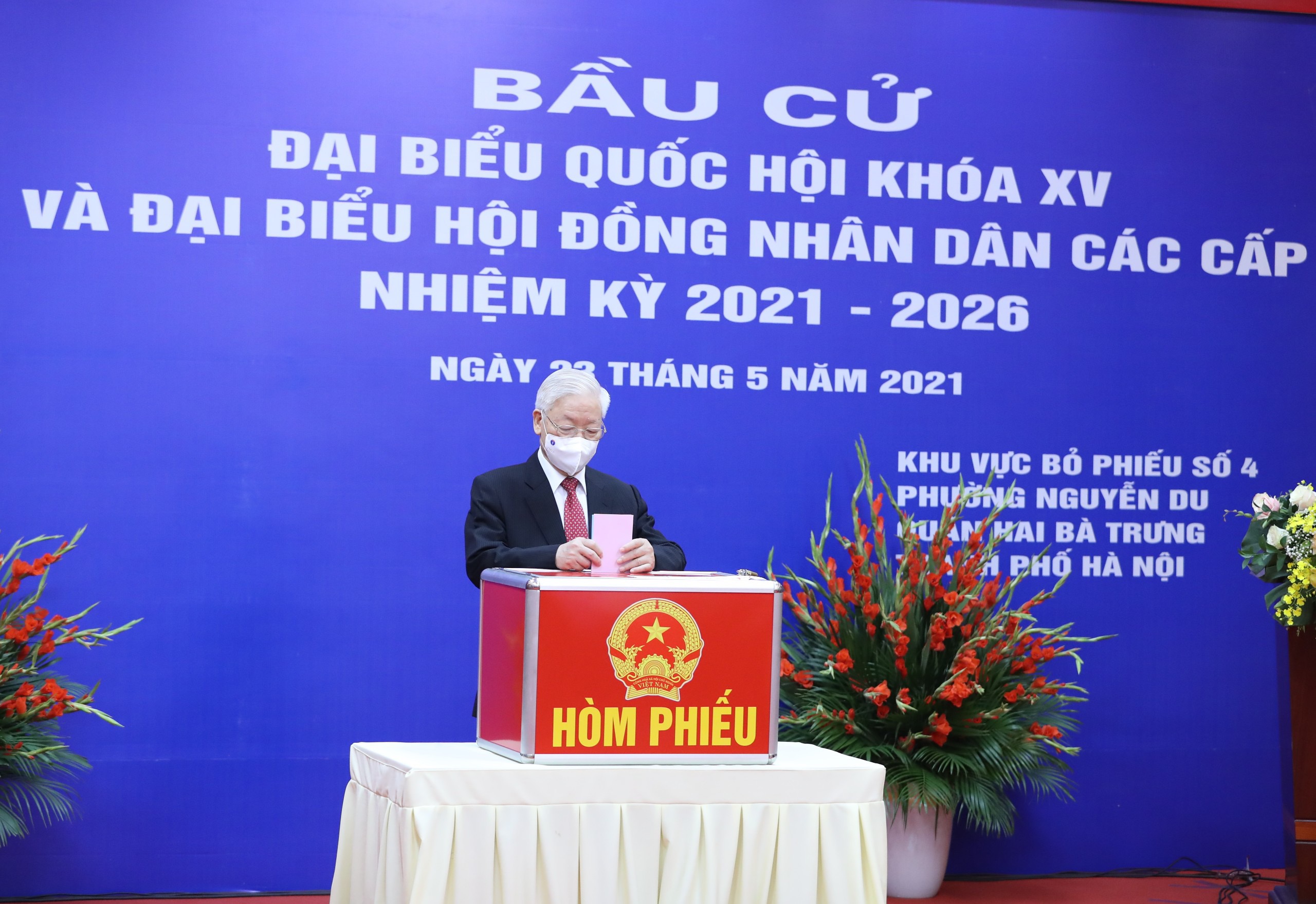 Ngày hội toàn dân bầu cử đại biểu Quốc hội khóa XV và đại biểu Hội đồng nhân dân (HĐND) các cấp nhiệm kỳ 2021-2026