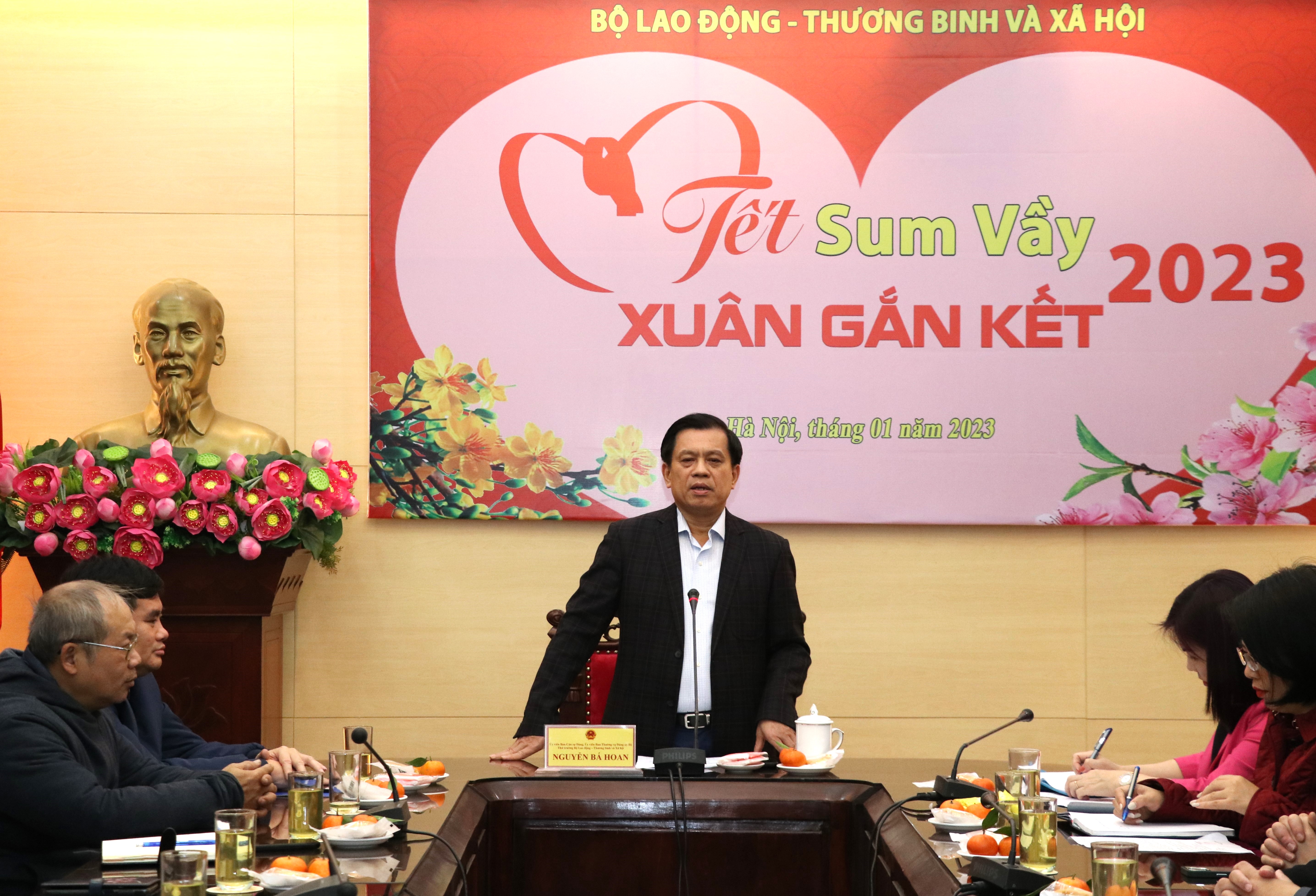 Công đoàn Bộ tổ chức buổi gặp mặt ''Tết sum vầy – Xuân gắn kết năm 2023''