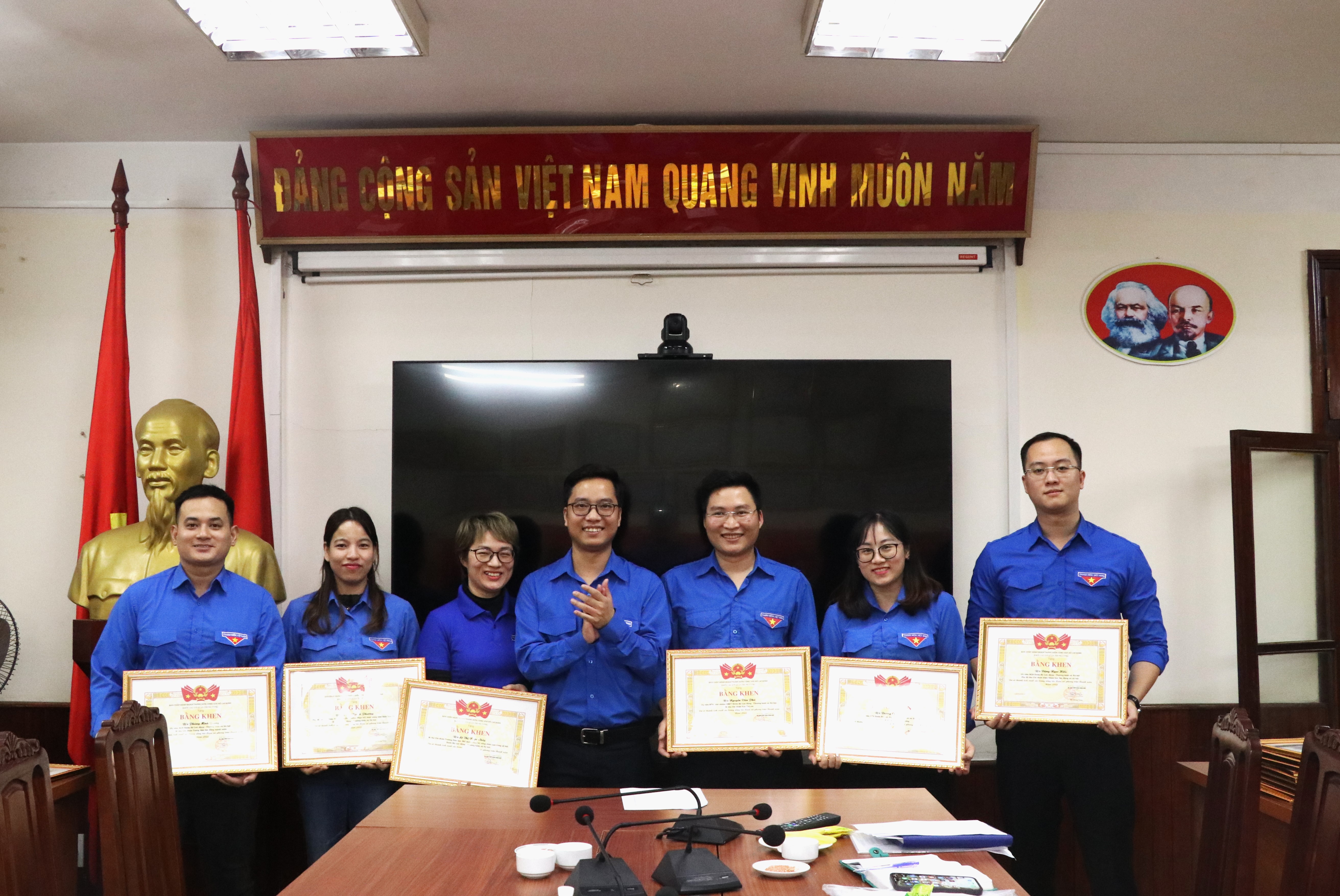 Đoàn Thanh niên Bộ là đơn vị có thành tích xuất sắc trong nhiệm vụ triển khai Tháng Thanh niên 2023