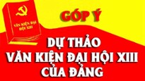 Góp ý kiến về dự thảo văn kiện trình Đại hội XIII của Đảng