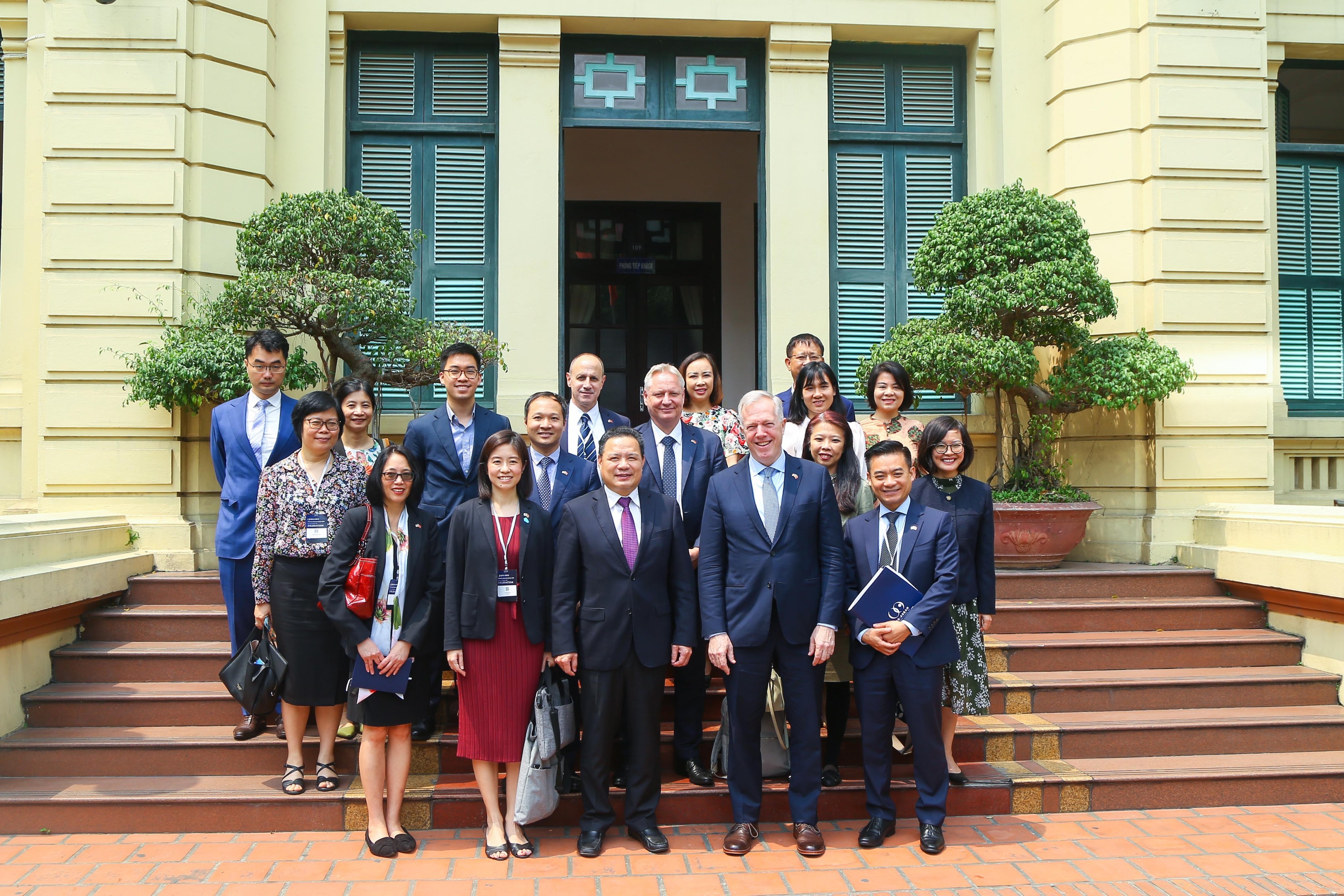 Thứ trưởng Lê Văn Thanh tiếp đoàn Doanh nghiệp cấp cao Hội đồng Kinh doanh Hoa Kỳ - ASEAN