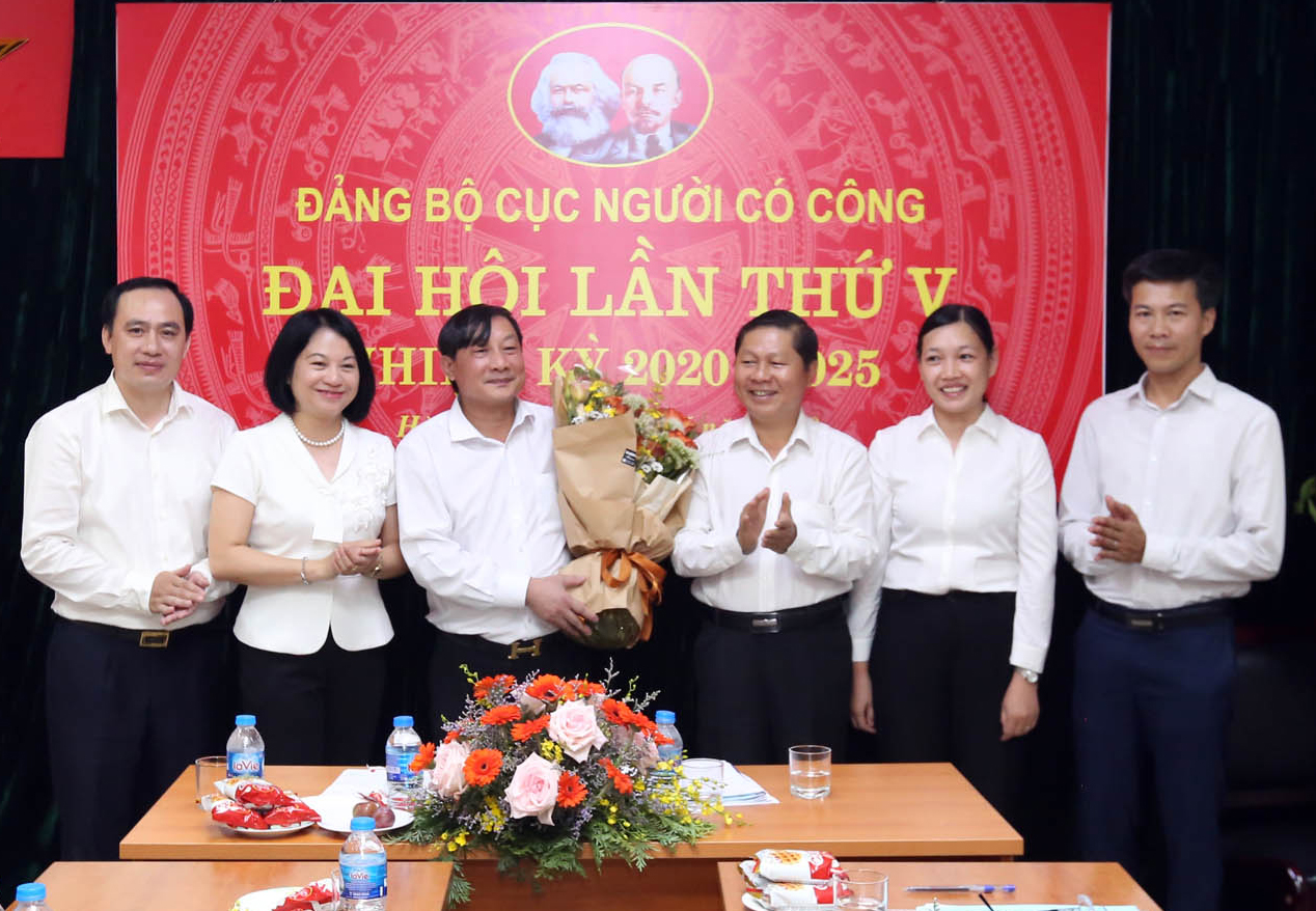 Đảng bộ Cục Người có công tổ chức thành công Đại hội lần thứ V, nhiệm kỳ 2020-2025