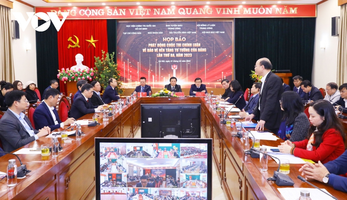 Đảng ủy khối cơ quan Trung ương phát động cuộc thi viết về bảo vệ nền tảng tư tưởng của Đảng