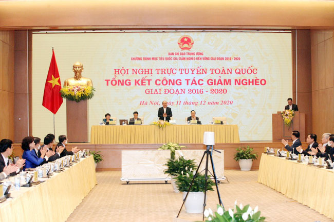 Thủ tướng chủ trì Hội nghị tổng kết công tác giảm nghèo giai đoạn 2016-2020