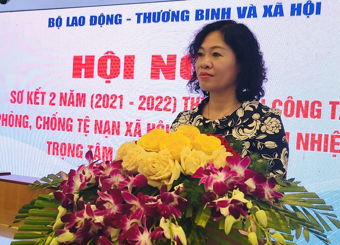 Hội nghị Sơ kết 2 năm (2021-2022) thực hiện công tác phòng, chống tệ nạn xã hội và triển khai nhiệm vụ công tác trọng tâm giai đoạn 2023-2025