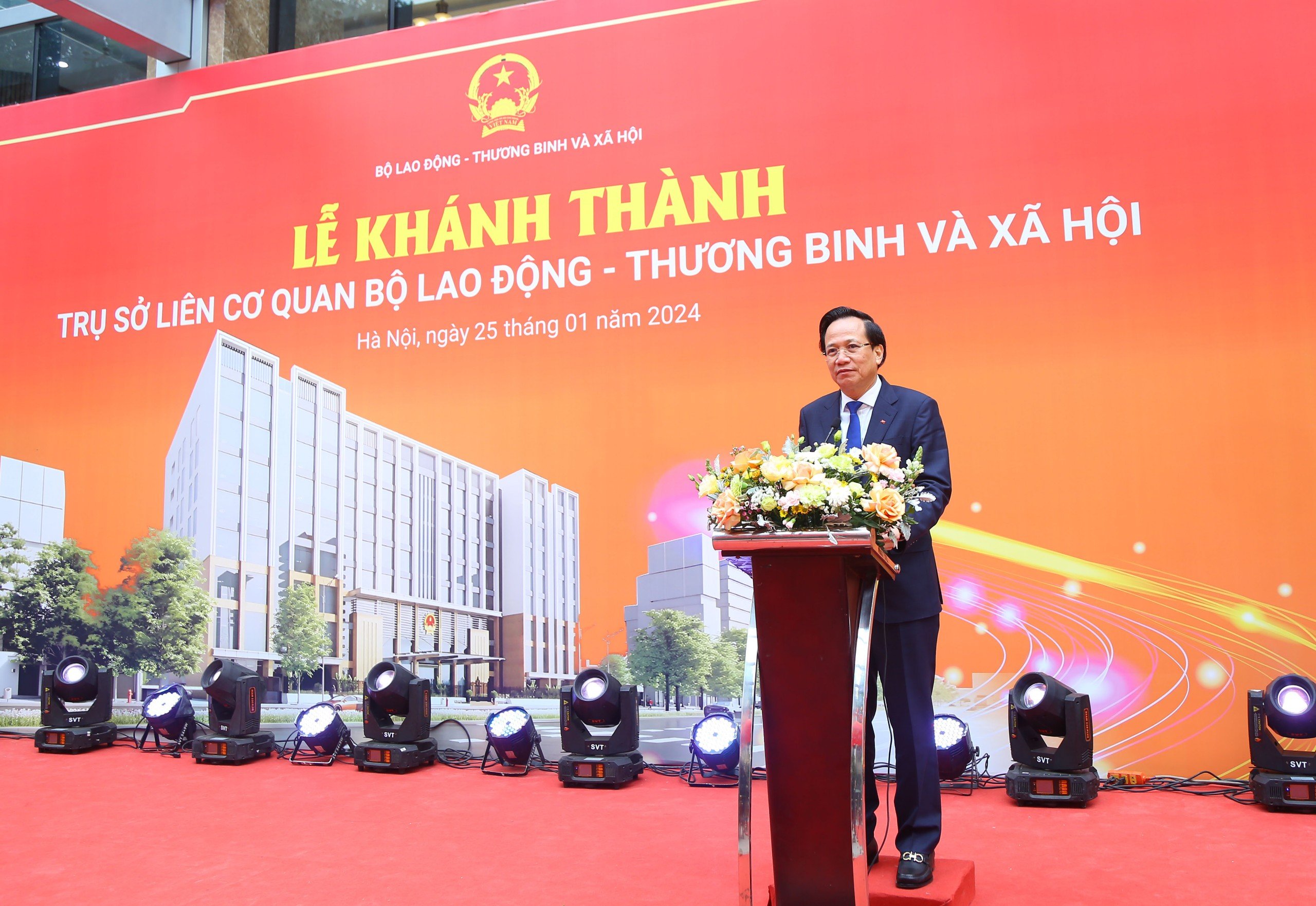 Lễ Khánh thành Trụ sở liên cơ quan mới thuộc Bộ Lao động – Thương binh và Xã hội