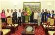 Đoàn đại biểu Quốc hội tỉnh Thanh Hóa chúc mừng đồng chí Đào Ngọc Dung giữ chức vụ Bộ trưởng Bộ LĐ-TBXH nhiệm kỳ Quốc hội khóa XIV