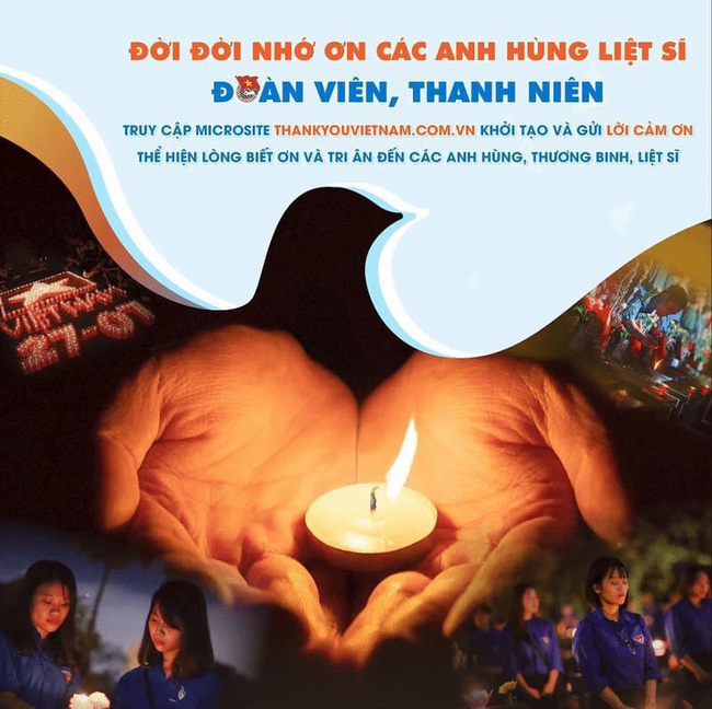Hơn 100.000 lời chúc "Thank you, Vietnam" trong dịp 27/7 - Ảnh 1. Hơn 100.000 lời chúc "Thank you, Vietnam" trong dịp 27/7 - Ảnh 1.