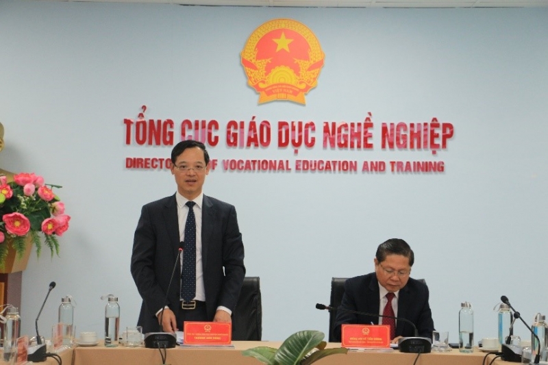 Tổng cục trưởng Trương Anh Dũng phát biểu tại Hội nghị