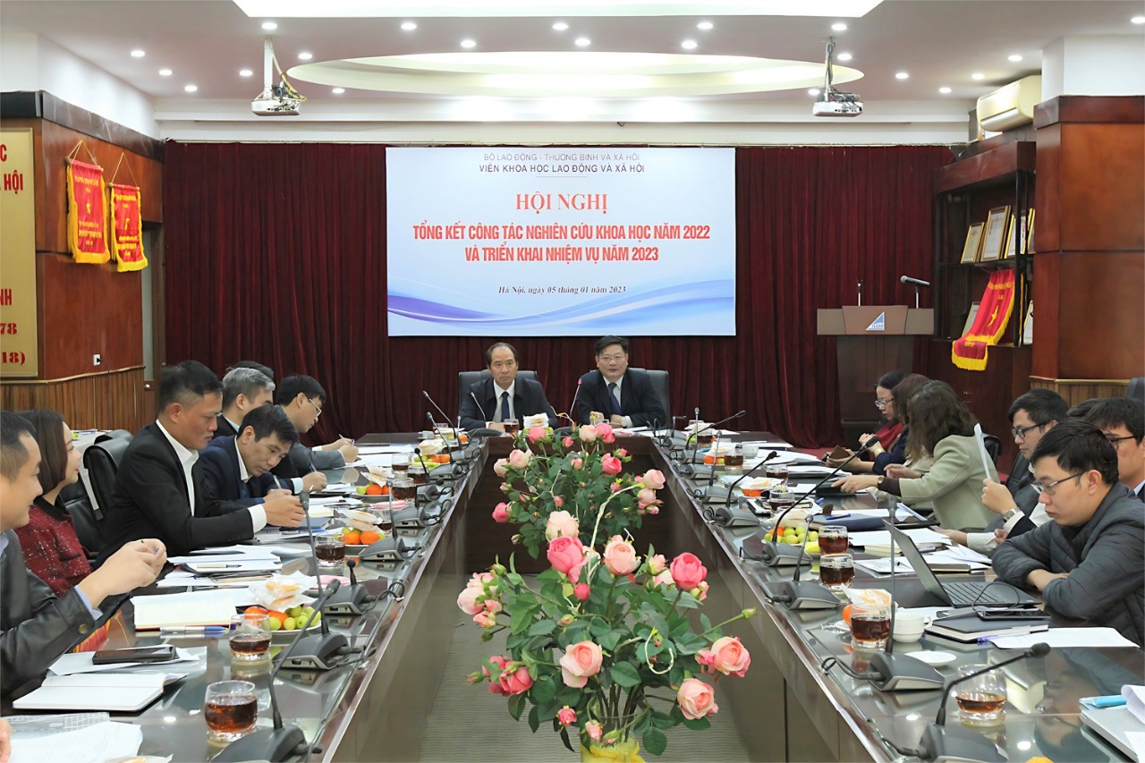 Viện Khoa học Lao động và Xã hội tổng kết công tác nghiên cứu năm 2022 và triển khai nhiệm vụ năm 2023