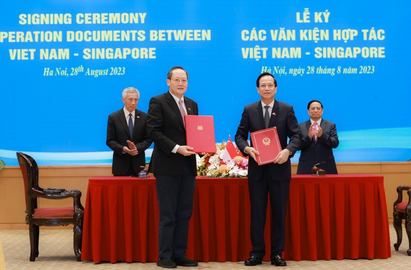 Ký kết Bản ghi nhớ giữa Bộ LĐTBXH Việt Nam và Bộ Nhân lực Singapore trong lĩnh vực phát triển kỹ năng và lao động