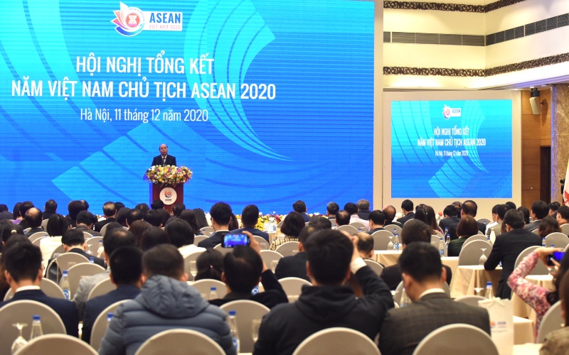 Hội nghị Tổng kết năm Việt Nam chủ tịch ASEAN 2020 diễn ra tại Hà Nội