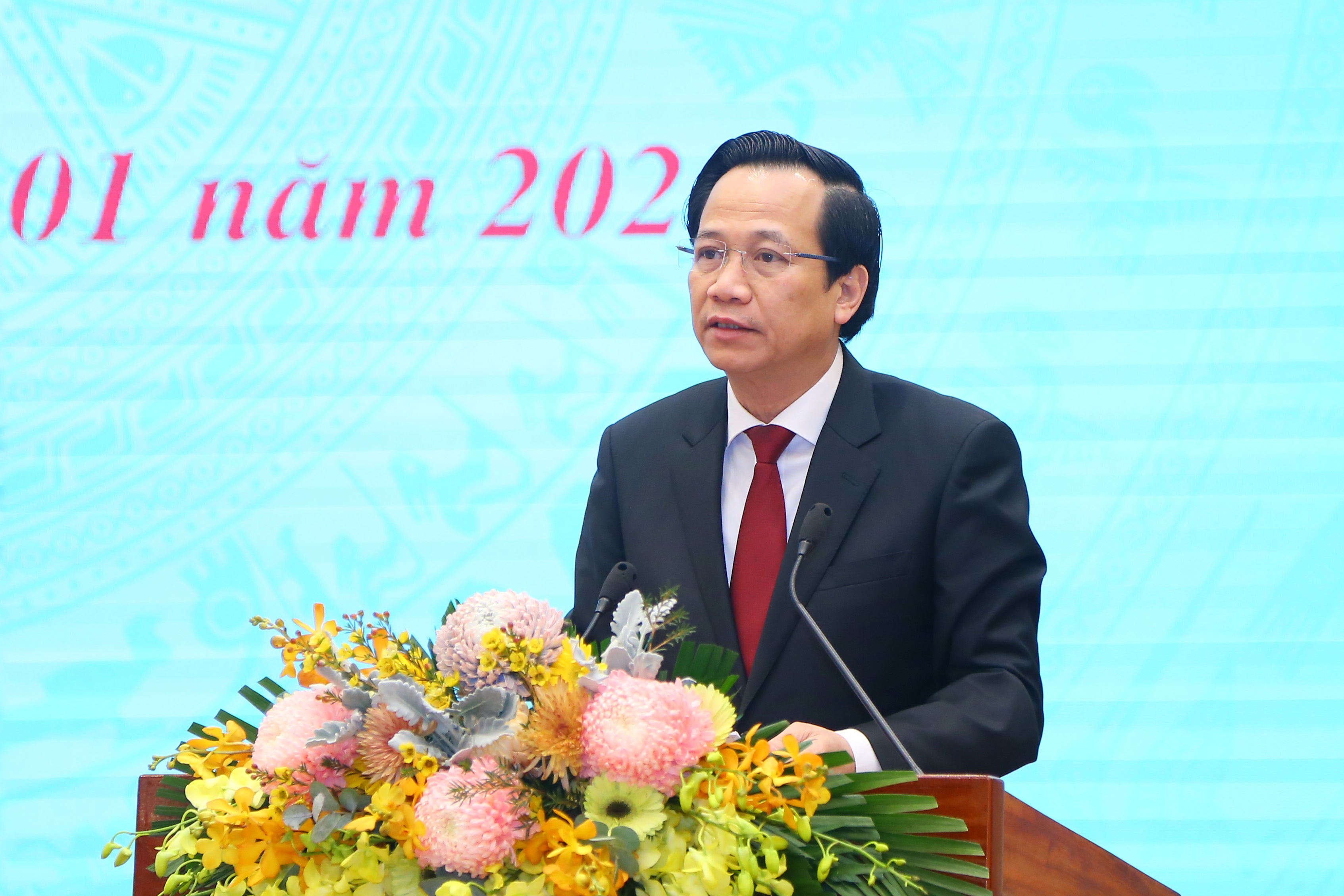 Thư Chúc mừng năm mới của Bộ trưởng Bộ Lao động – Thương binh và Xã hội Đào Ngọc Dung