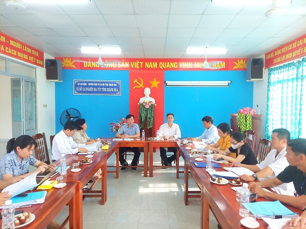 Cục Phòng, chống tệ nạn xã hội kiểm tra công tác cai nghiện ma túy tại tỉnh Khánh Hòa