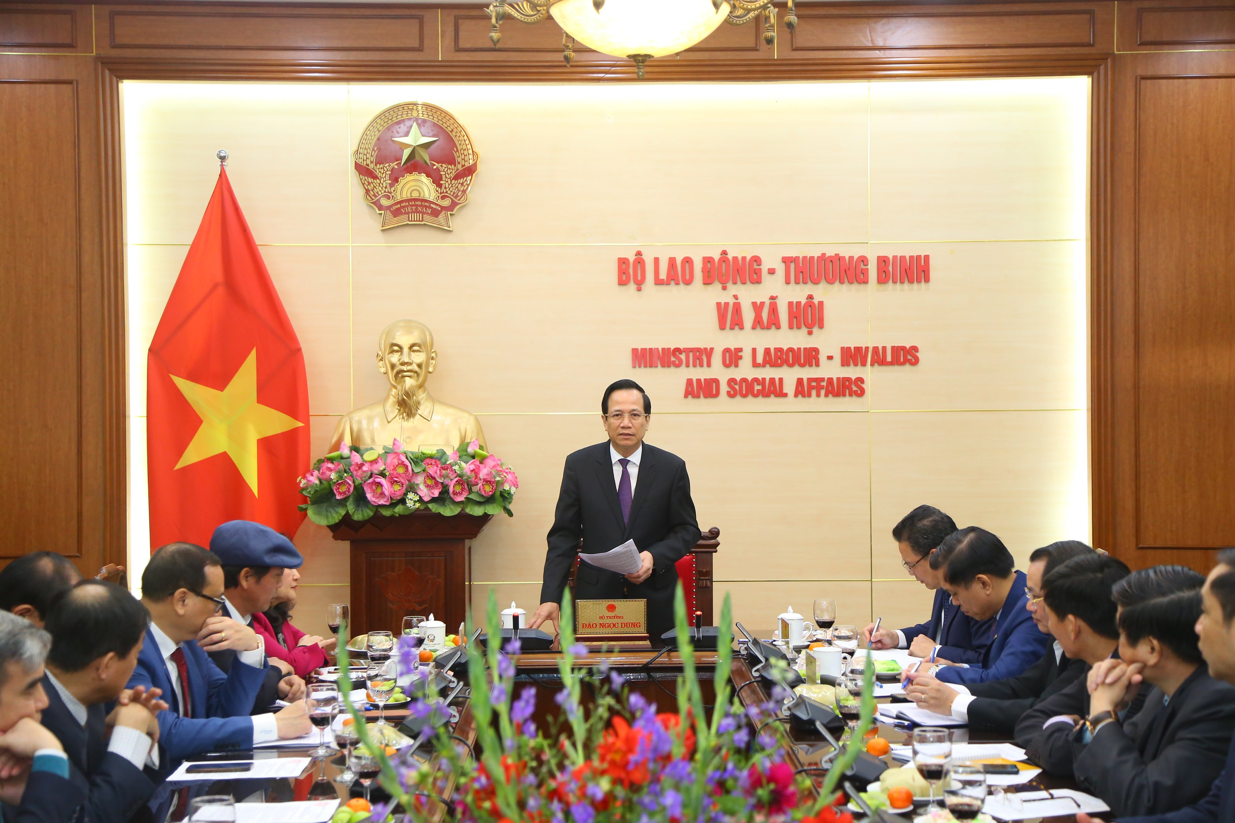 Bộ trưởng Đào Ngọc Dung: Tập trung cao độ phát triển thị trường lao động